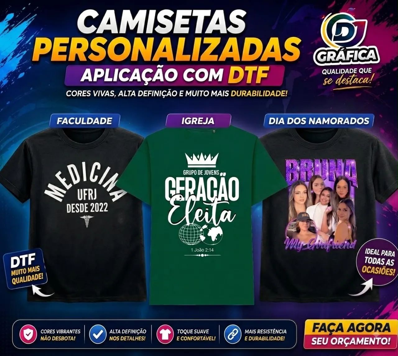 Gráfica banners lonnas camisetas personalizadas 