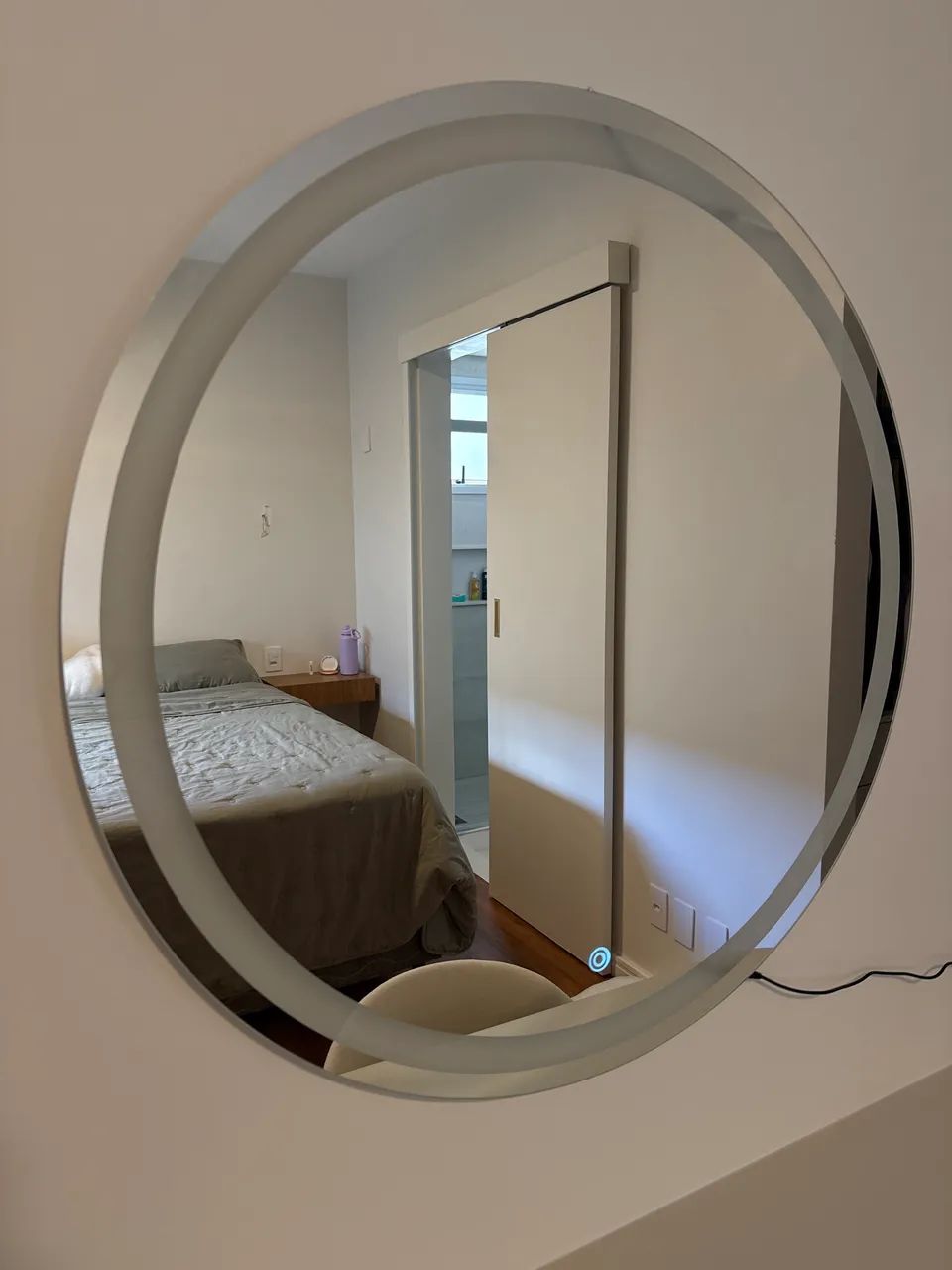 Espelho 80cm com LED