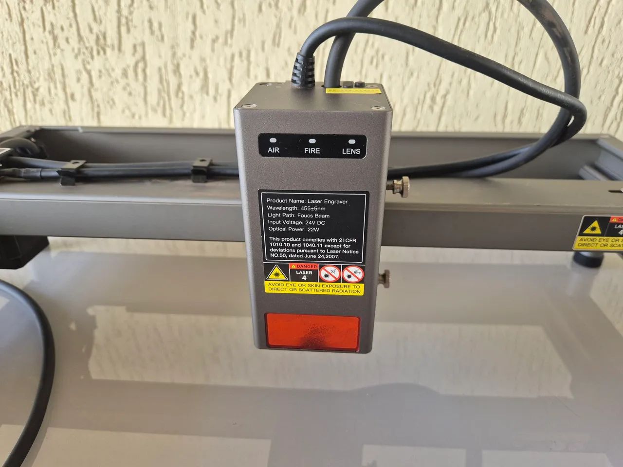 Gravadora e Cortadora a Laser Creality Falcon2  22w - Foto 5