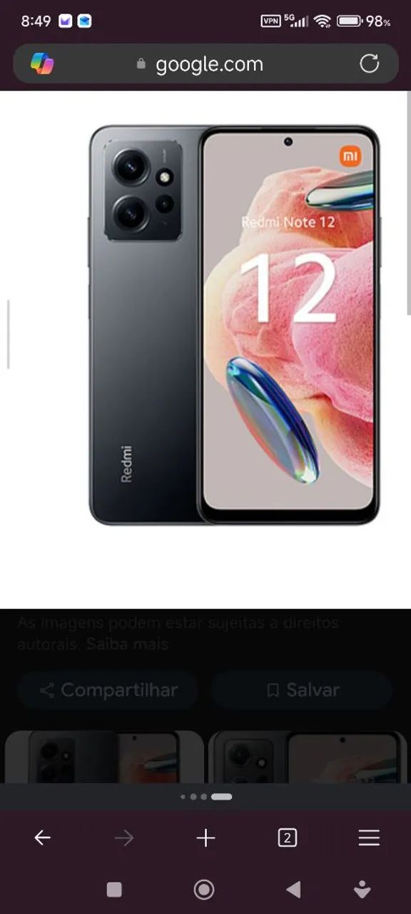 Celular Xiaomi Redmi Note 12 Pro Plus 5G NFC 256GB