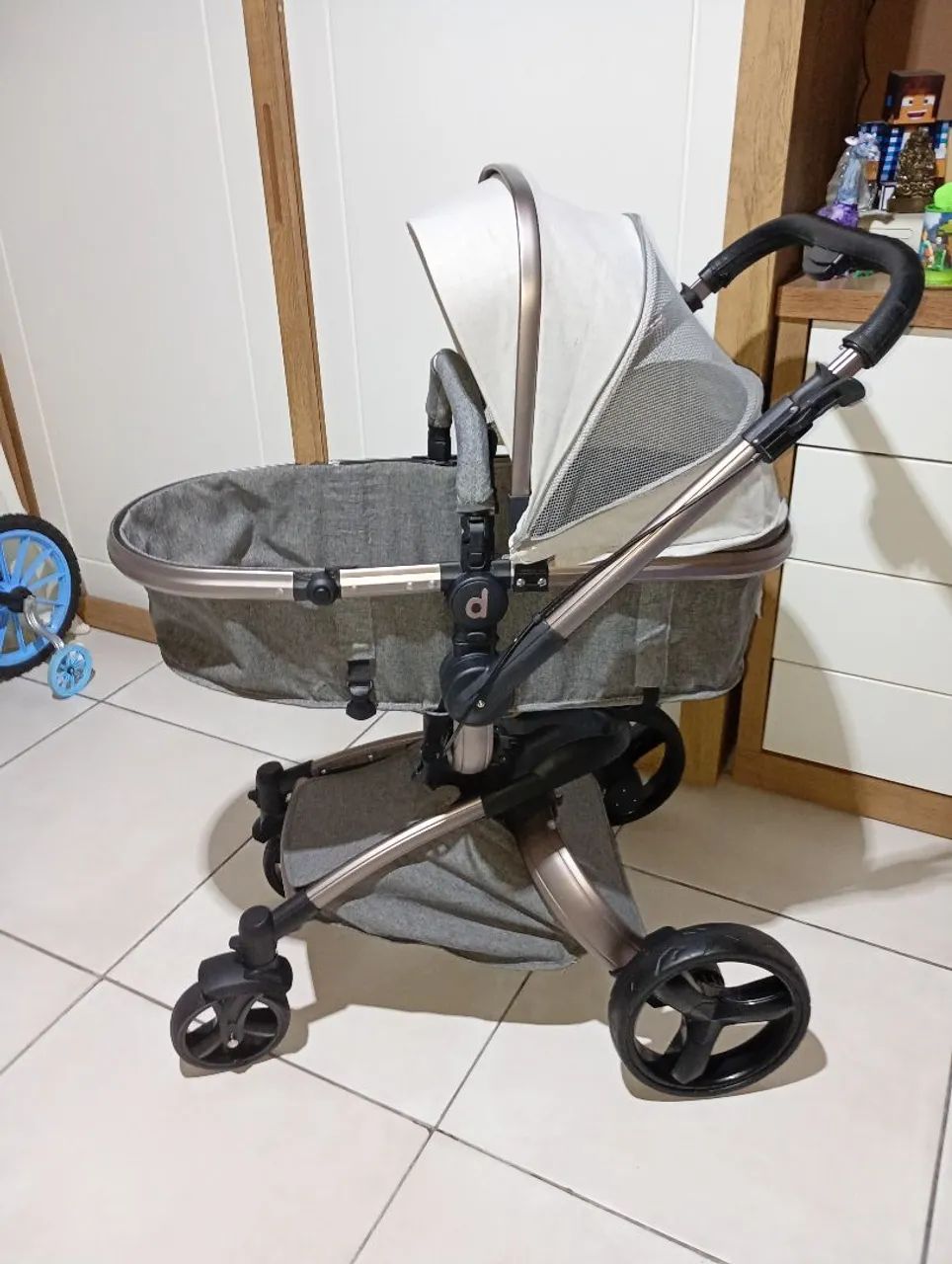 Carrinho de bebê Galzerano Dzieco Vulkan - Foto 4