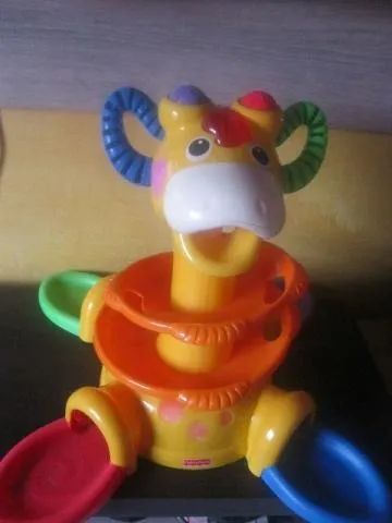 Girafa com bolinhas Fisher Price