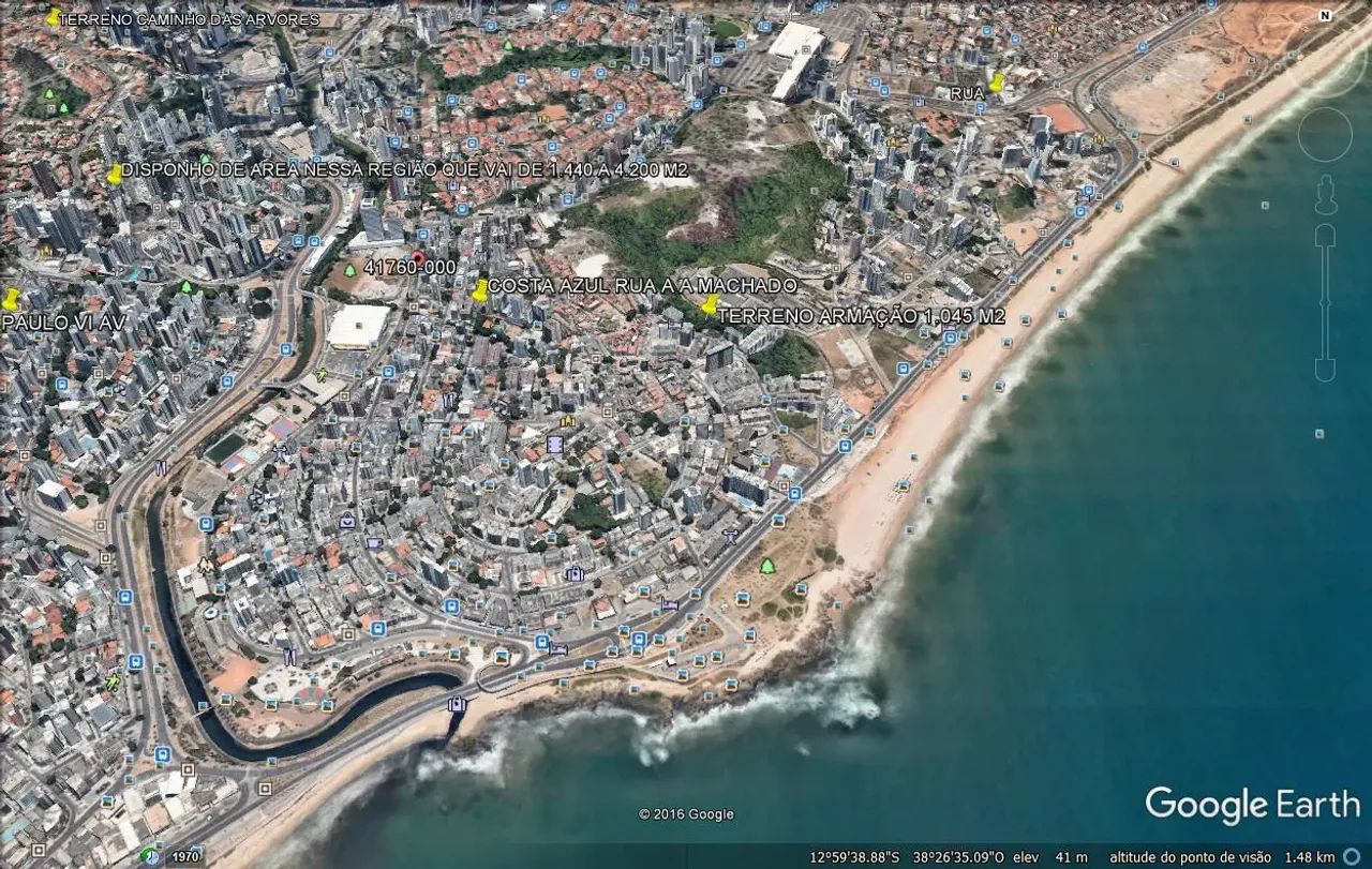 TERRENO COSTA AZUL COM 750M2