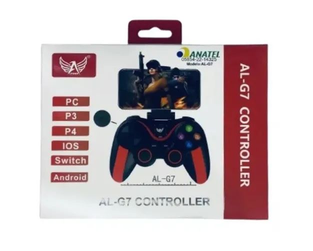 Controle Gamer Bluetooth Altomex Al-g7.