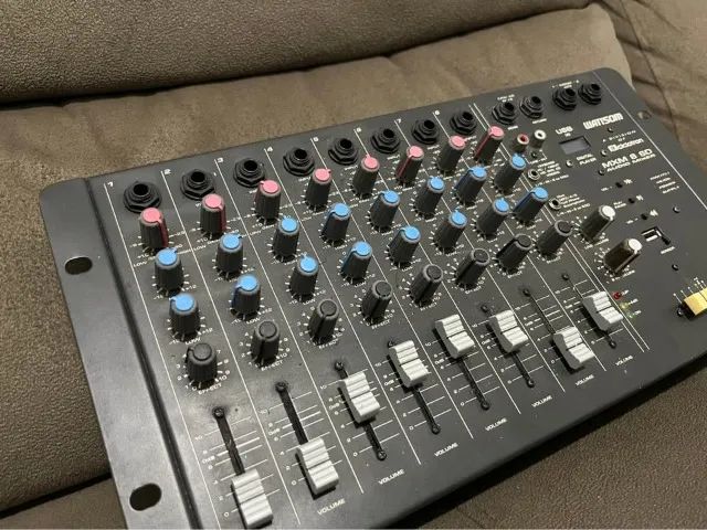 ? MESA DE SOM WATTSOM MXM 8 SD - 8 CANAIS - Foto 3