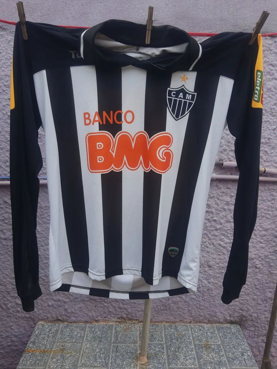 Camisa do Atlético Mineiro da Topper de manga longa 