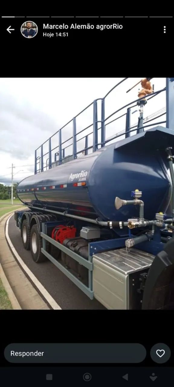 ALUGA-SE CAMINHÃO PIPA 20.000L E 10.000L - Foto 2
