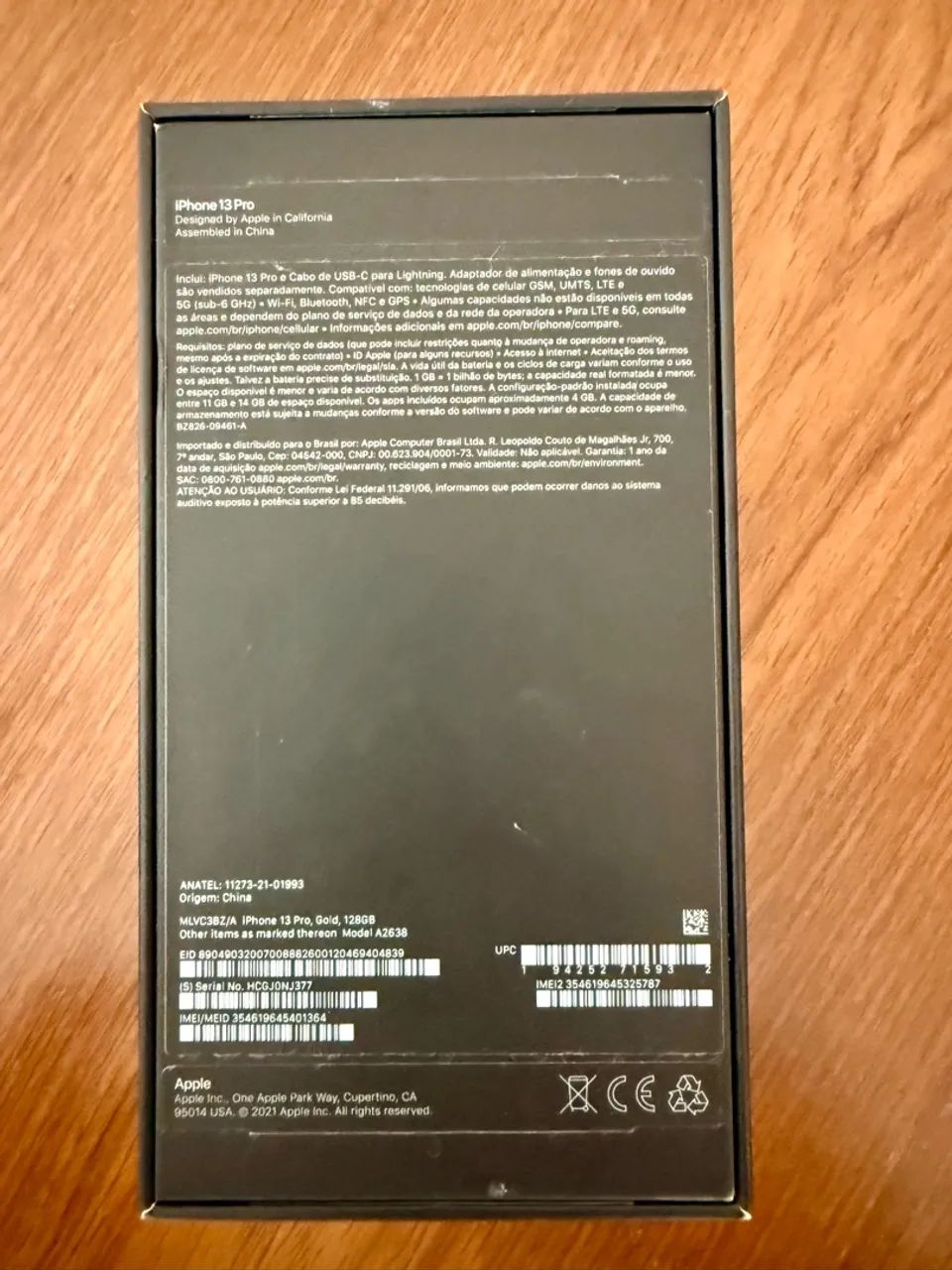 iPhone 13 Pro, 128GB, gold. - Foto 4