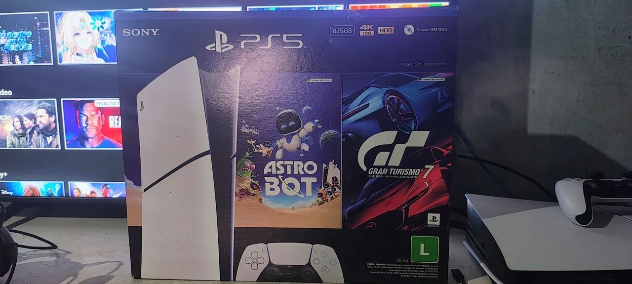 PS5 digital troco em Nintendo switch 2