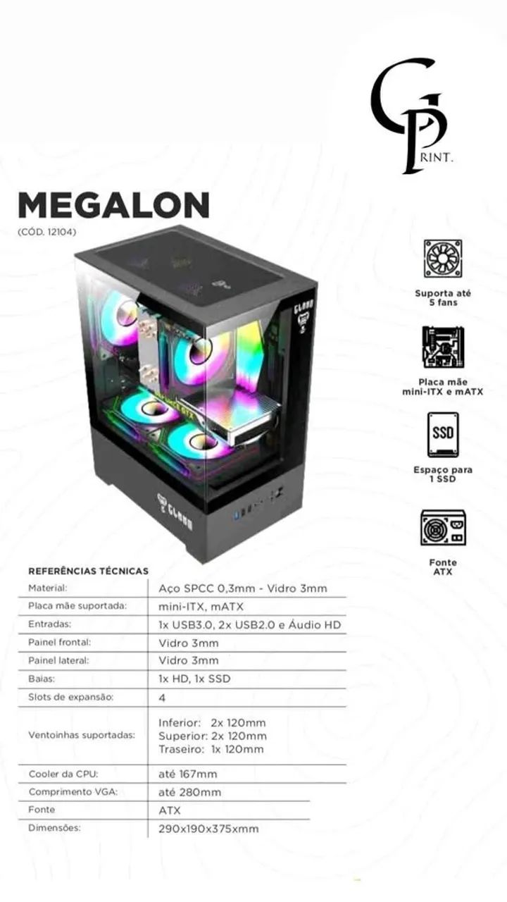 GABINETE GAMER - MEGALON CLANM