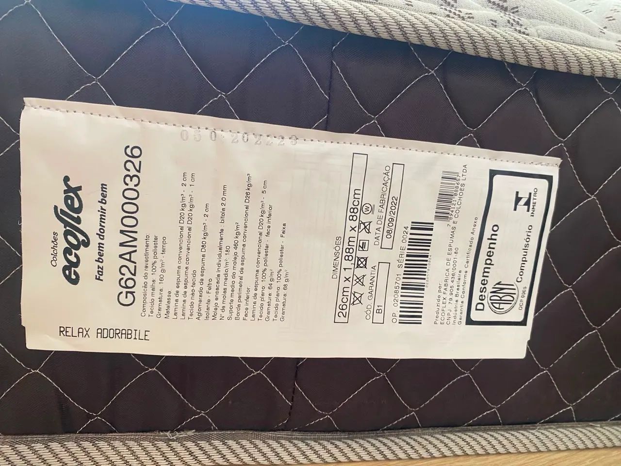 Colchão solteiro ecoflex Relax Adorabile - Foto 4