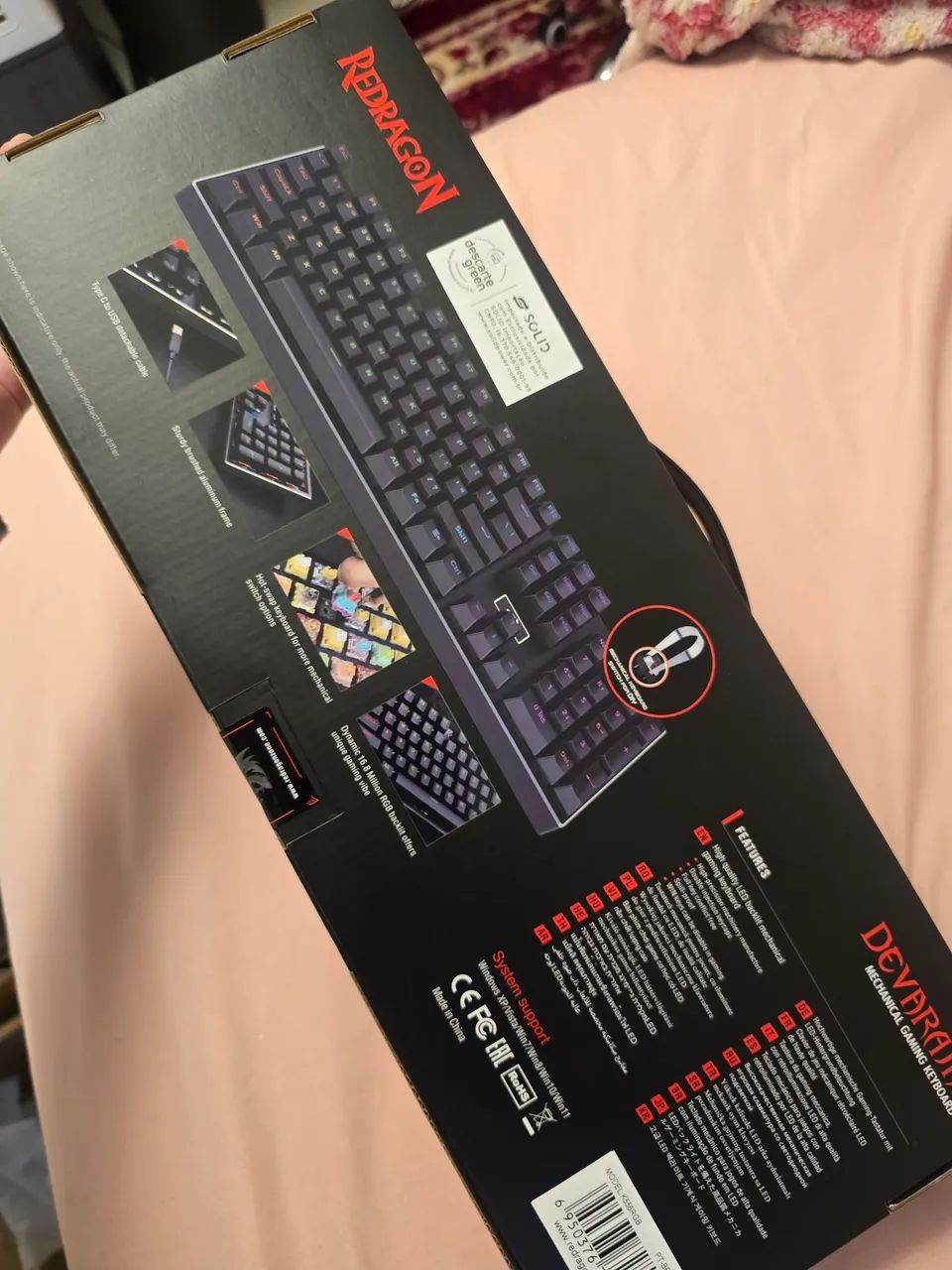 Teclado Mecânico Redragon Devarajas Lacrado - Foto 2