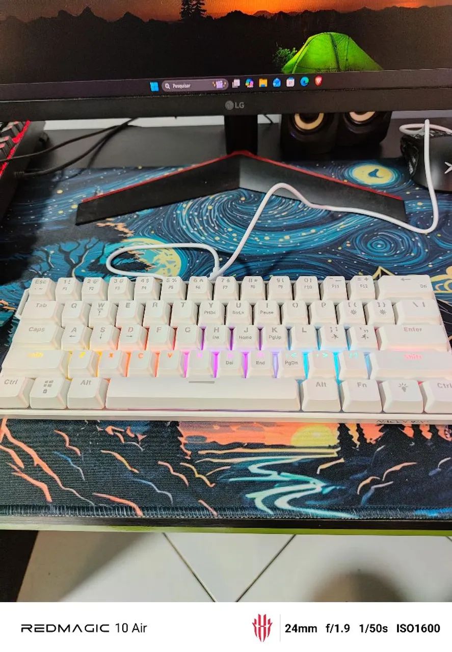 Teclado Mecânico Ajazz NK61 - Foto 2