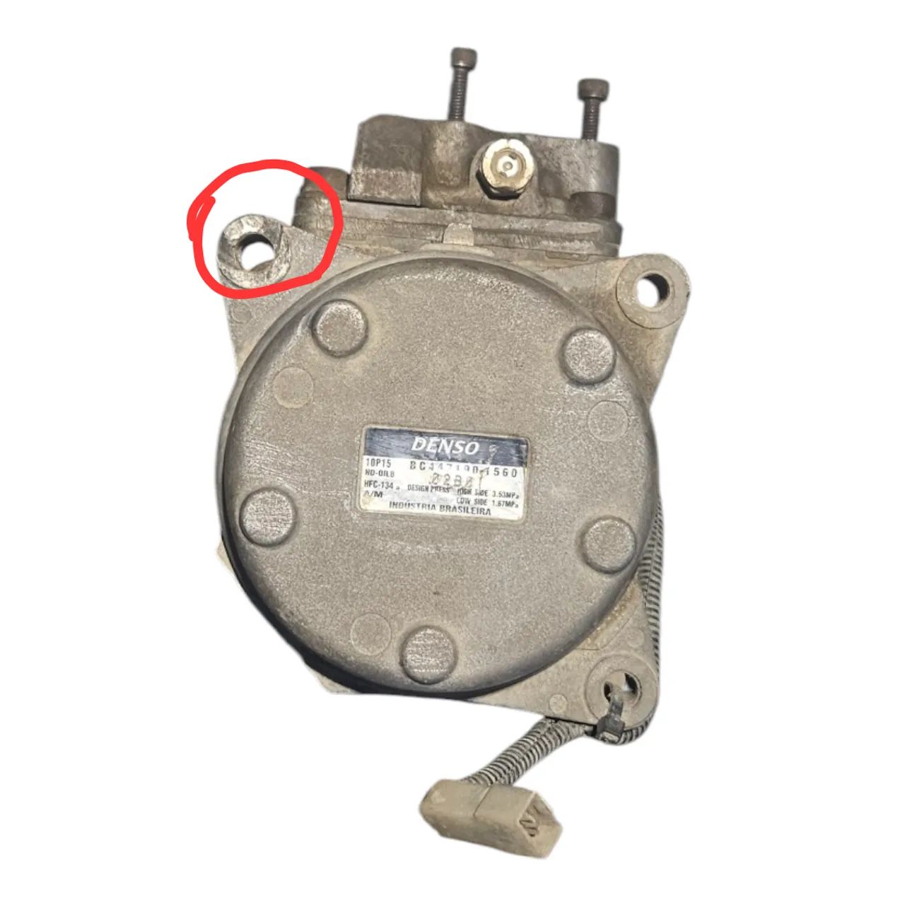 compressor de ar condicionado volkswagen worker 23220 2003. - Foto 5
