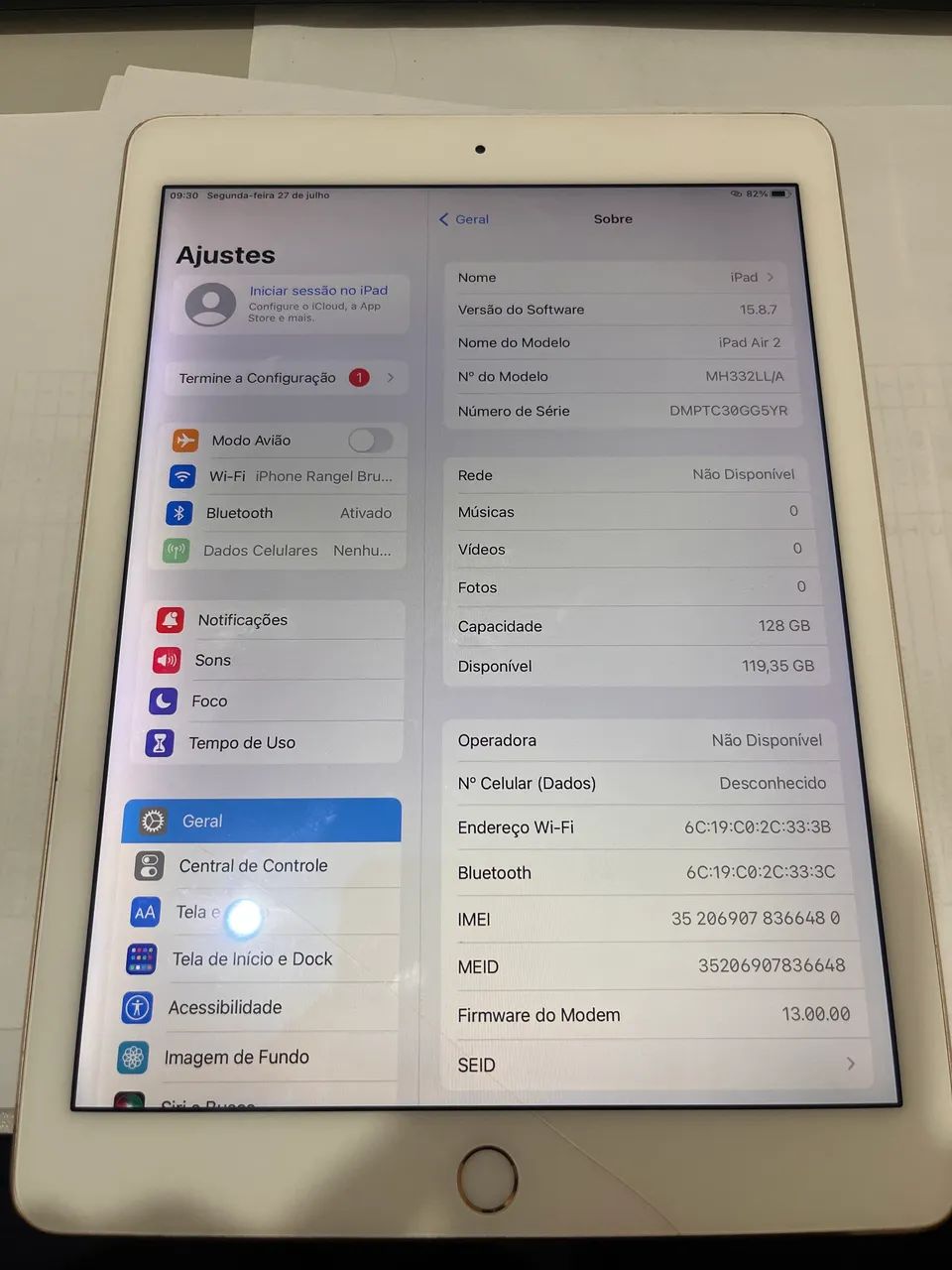 iPad Air 2 128 gb a1567 4g