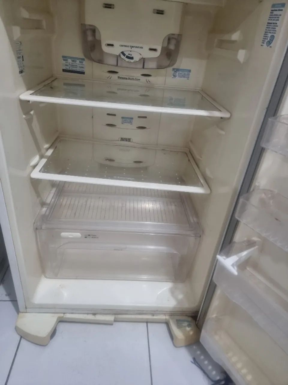 Geladeira duplex com defeito no compressor para retirada de peças - Foto 2
