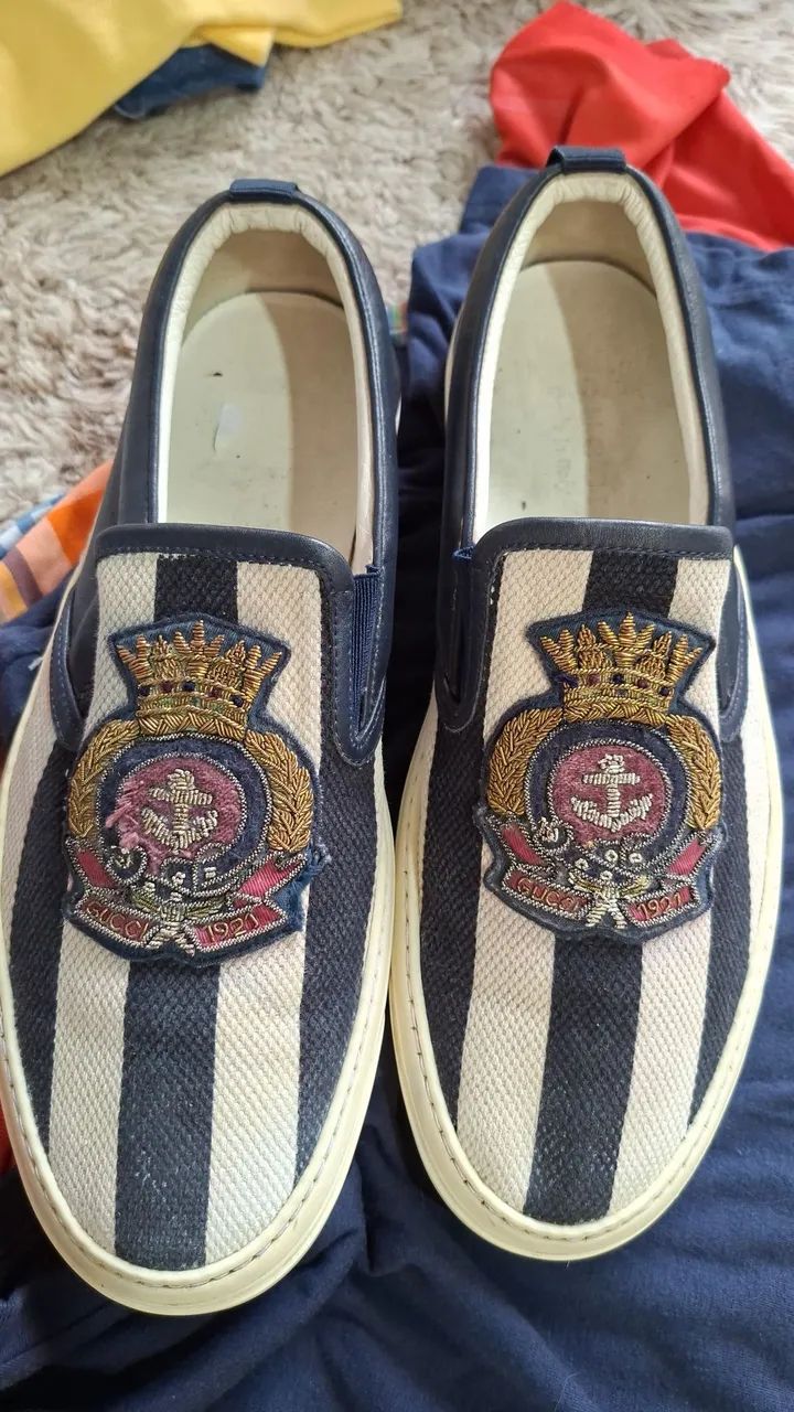 Tenis gucci 40 original - Foto 3