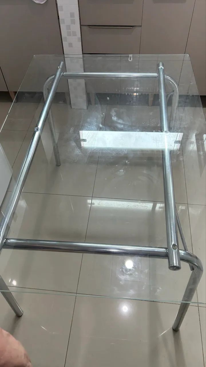 Mesa de Vidro 1,20 x 0,80 