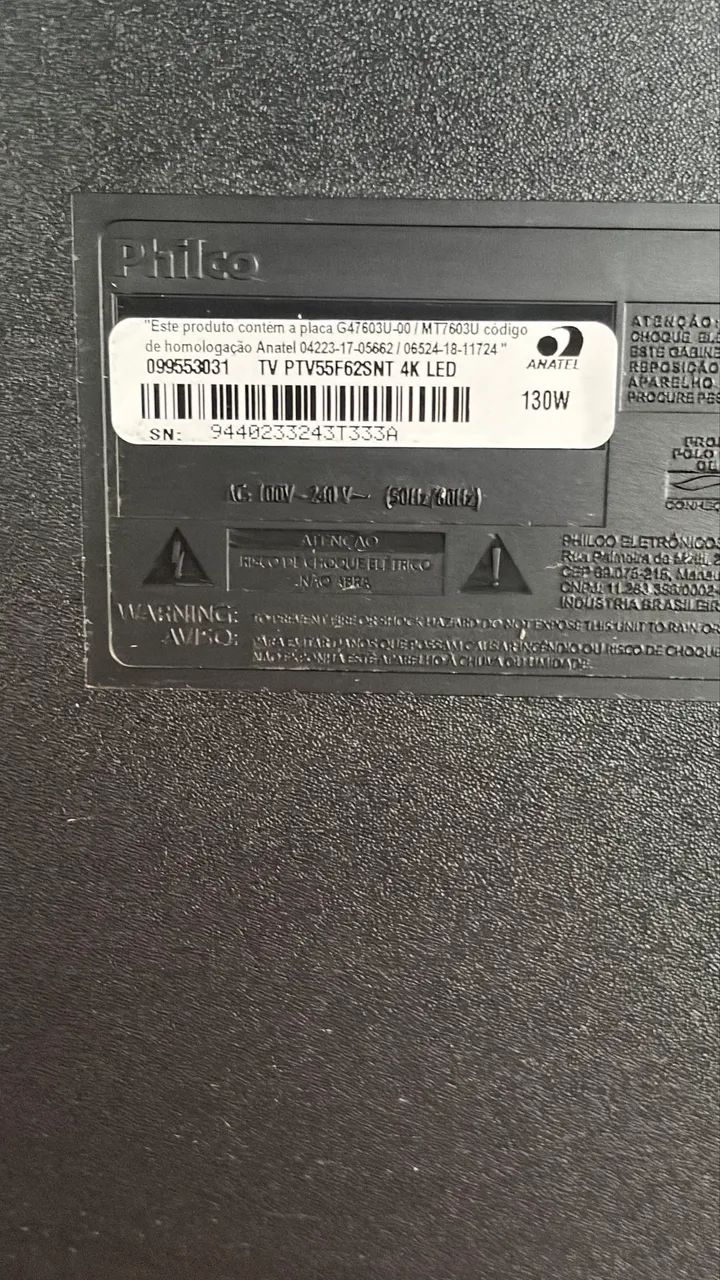 Tv Philco 55 polegadas com problema de led  - Foto 5