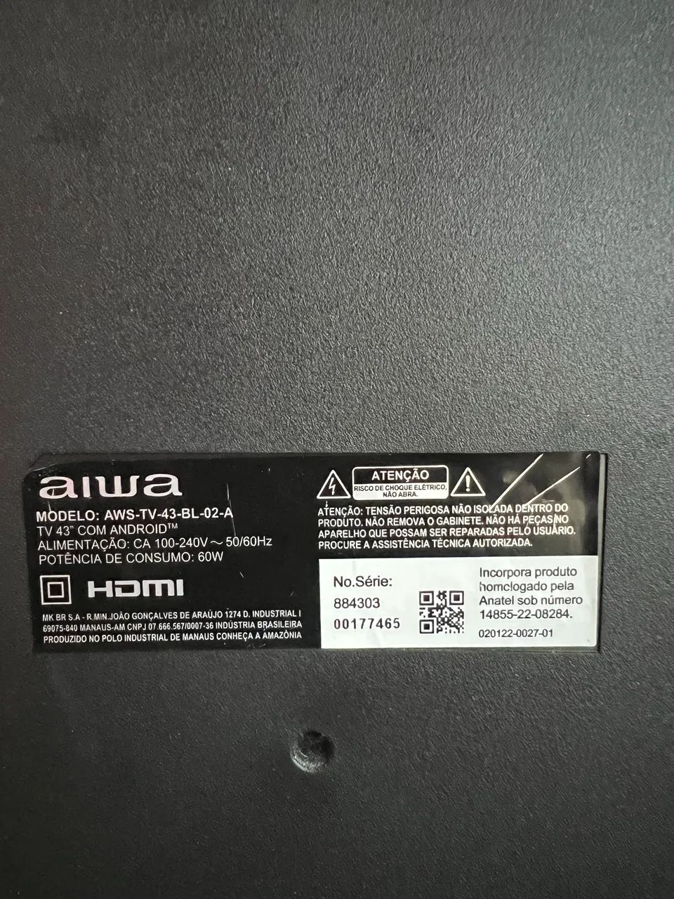 TV aiwa 43 polegadas  - Foto 2