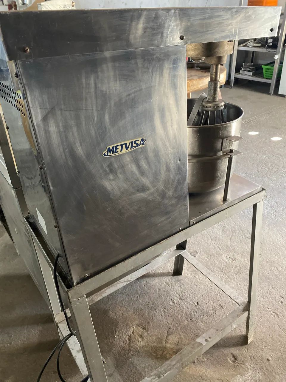 METVISA 12KG batedeira todos os ganchos 