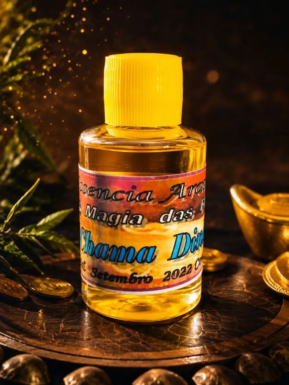 Óleo perfume chama dinheiro 