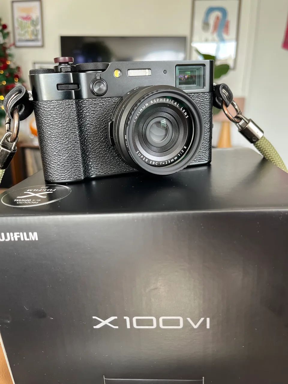 Fujifilm x100vi preta + acessorios - Câmeras e Filmadoras