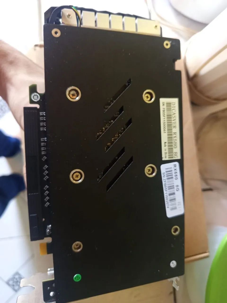 RX 580 com defeito  - Foto 4