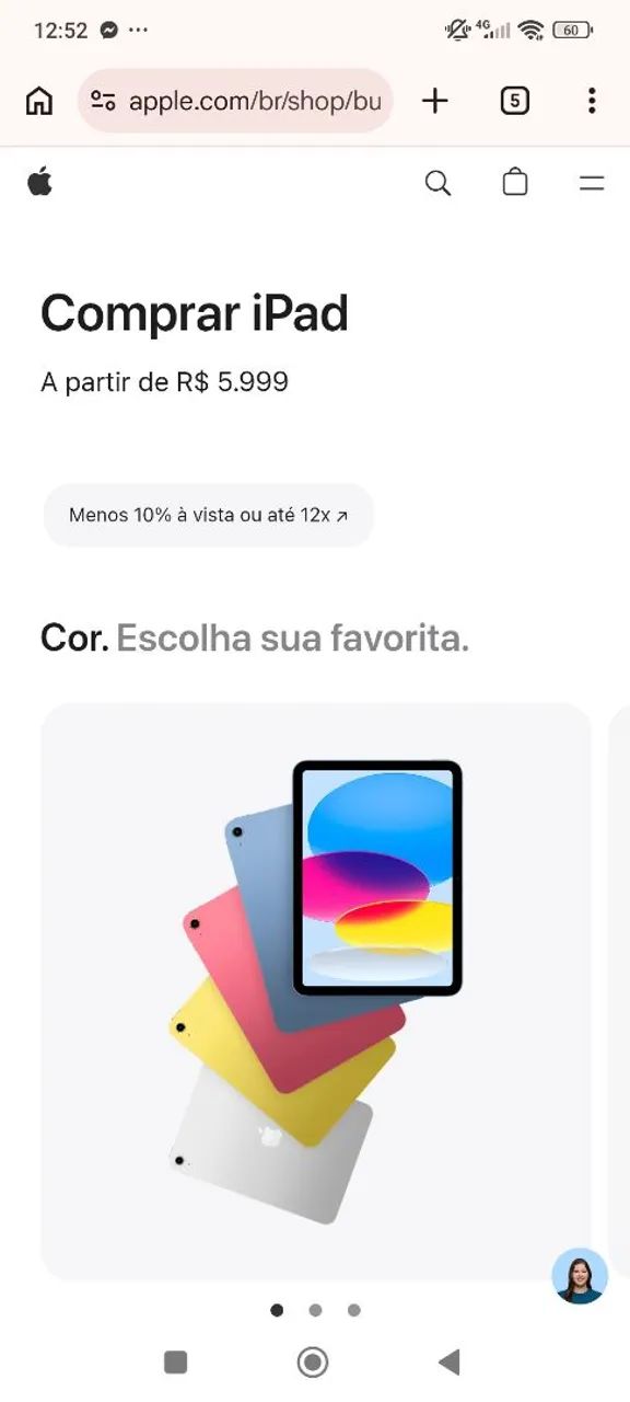 iPad 11 zero sem detalhe, garantia até junho 27  - Foto 4