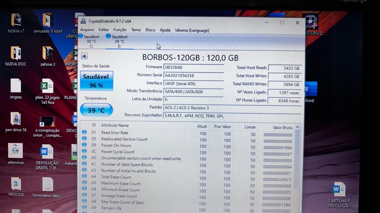 Ssd 120 gb Core Speed com windows 10 e Office 2024 formatado - Foto 2