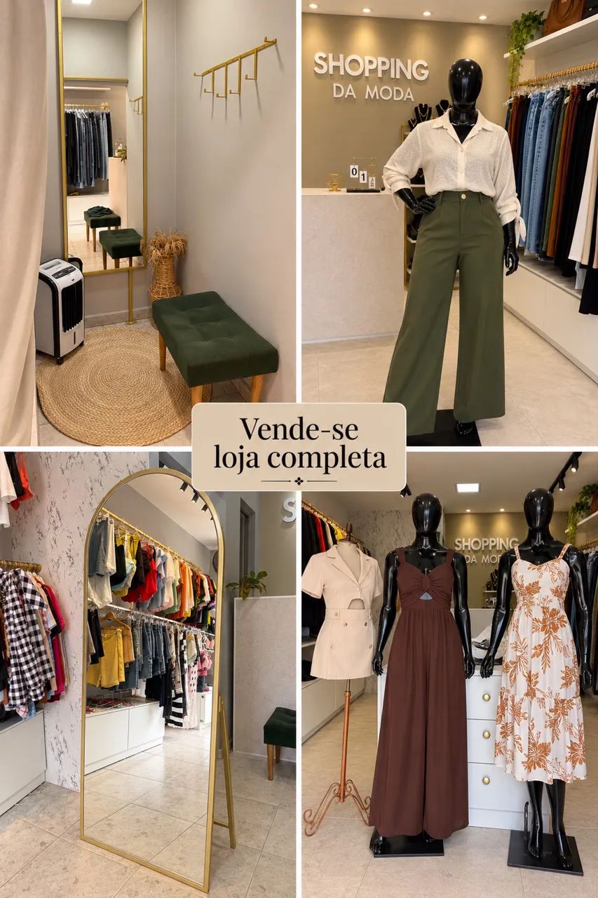 Vende-se loja de roupa completa + estoque  - Foto 2