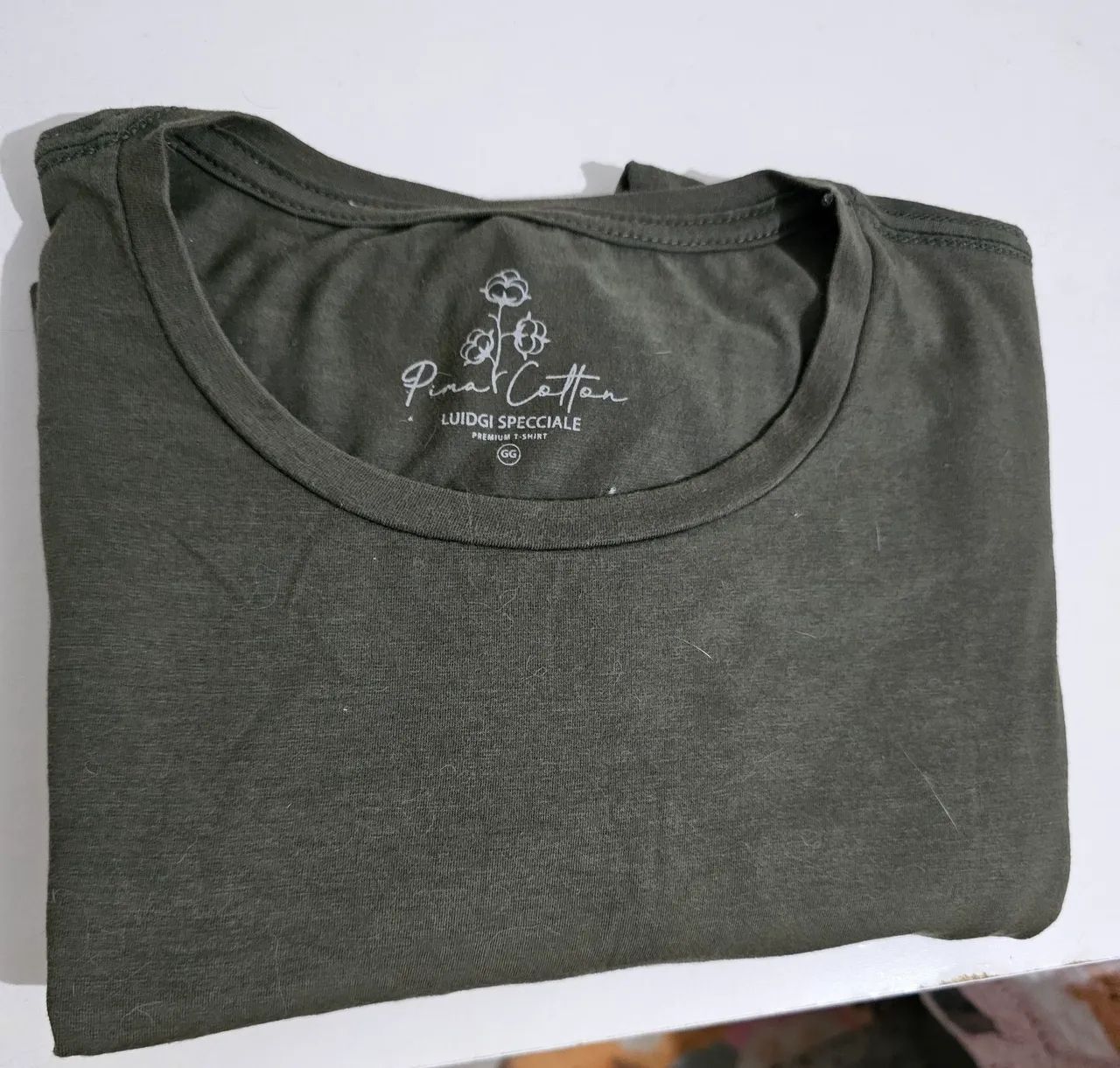 Kit 2 camisas Camisa luidgi algodão pima - Foto 3