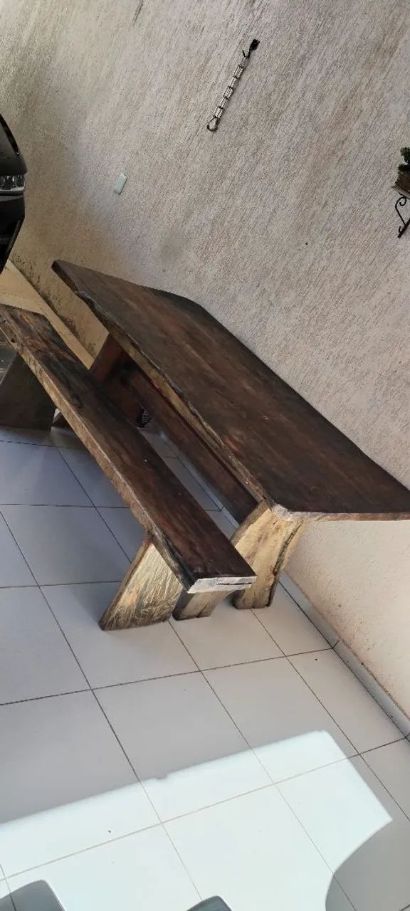 Mesa Rústica do Pará. 185 X 87 cm - Foto 3