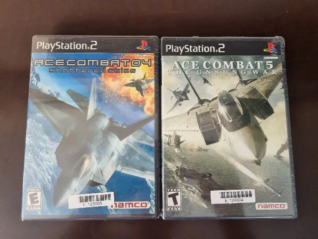 Ace Combat 4 e 5 PS2 Usado Completo