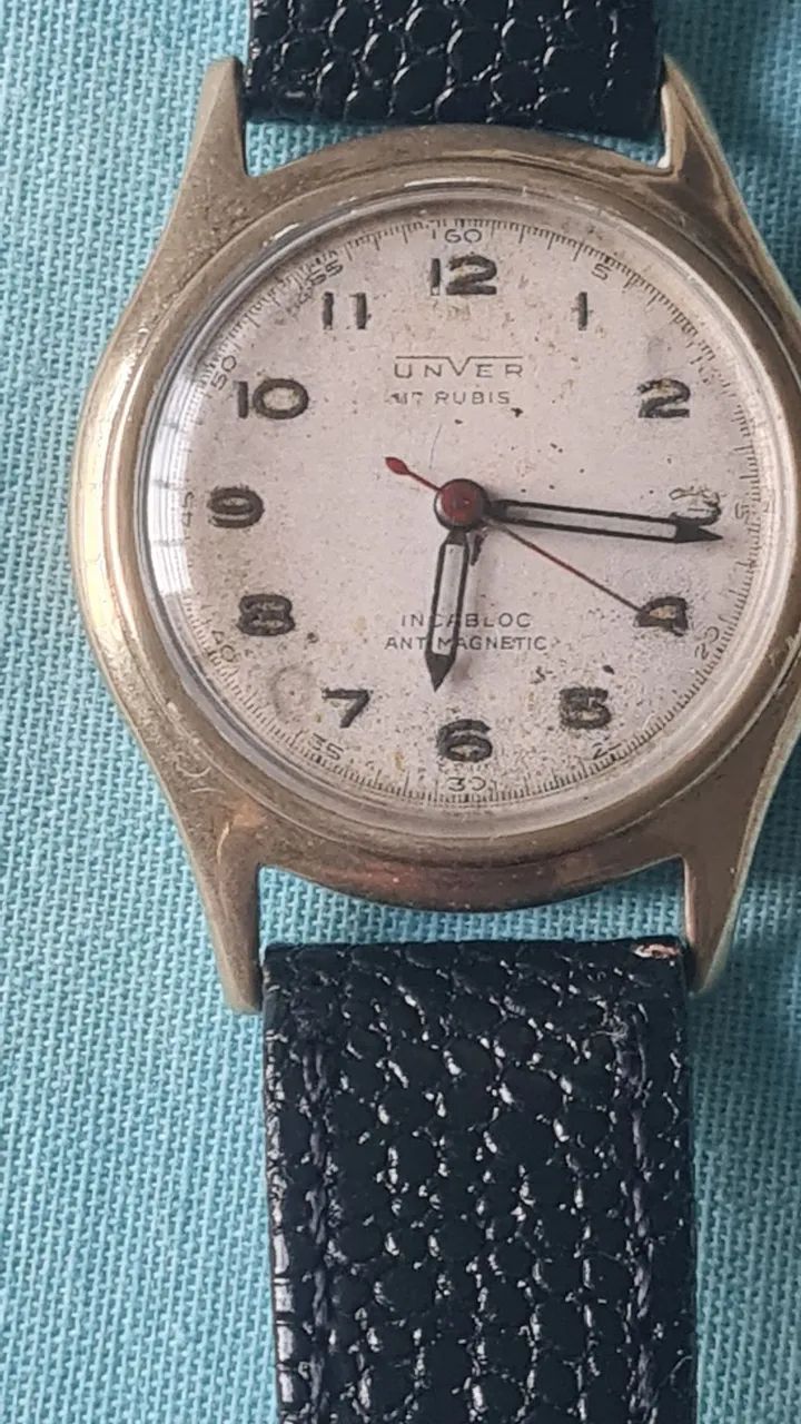 Relógio vintage suiss anos 40. RARO. 