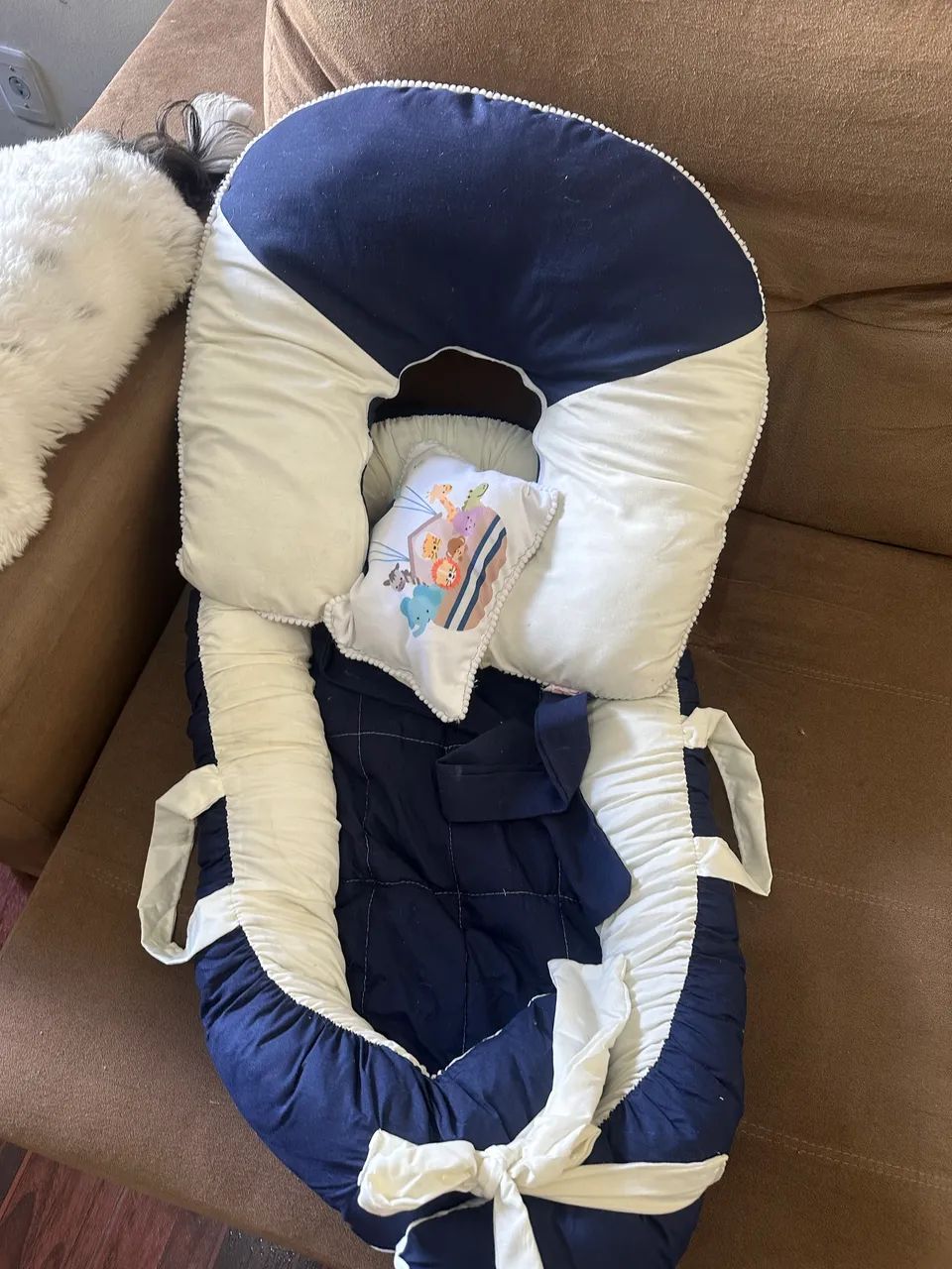 Kit ninho + almofada amamentação