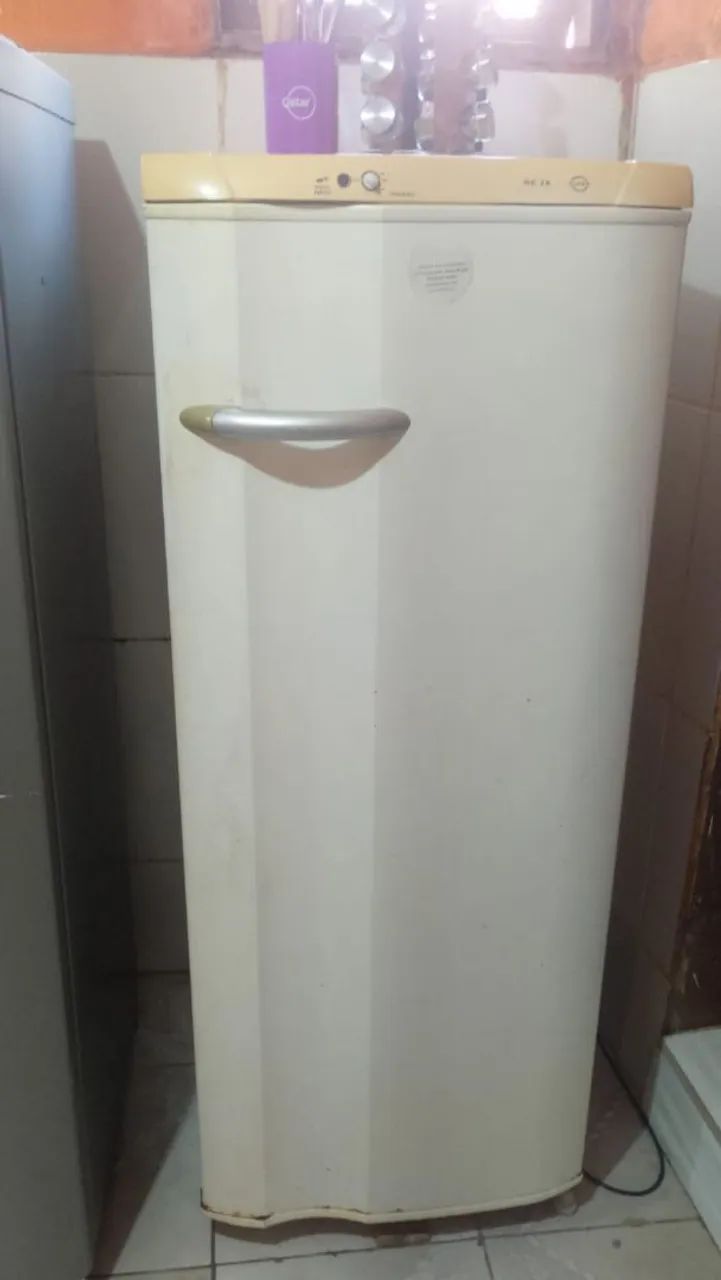 Geladeira com defeito 