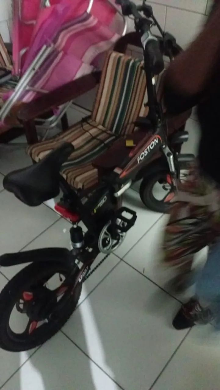 Bicicleta elétrica, tenho vídeos dela. - Foto 3