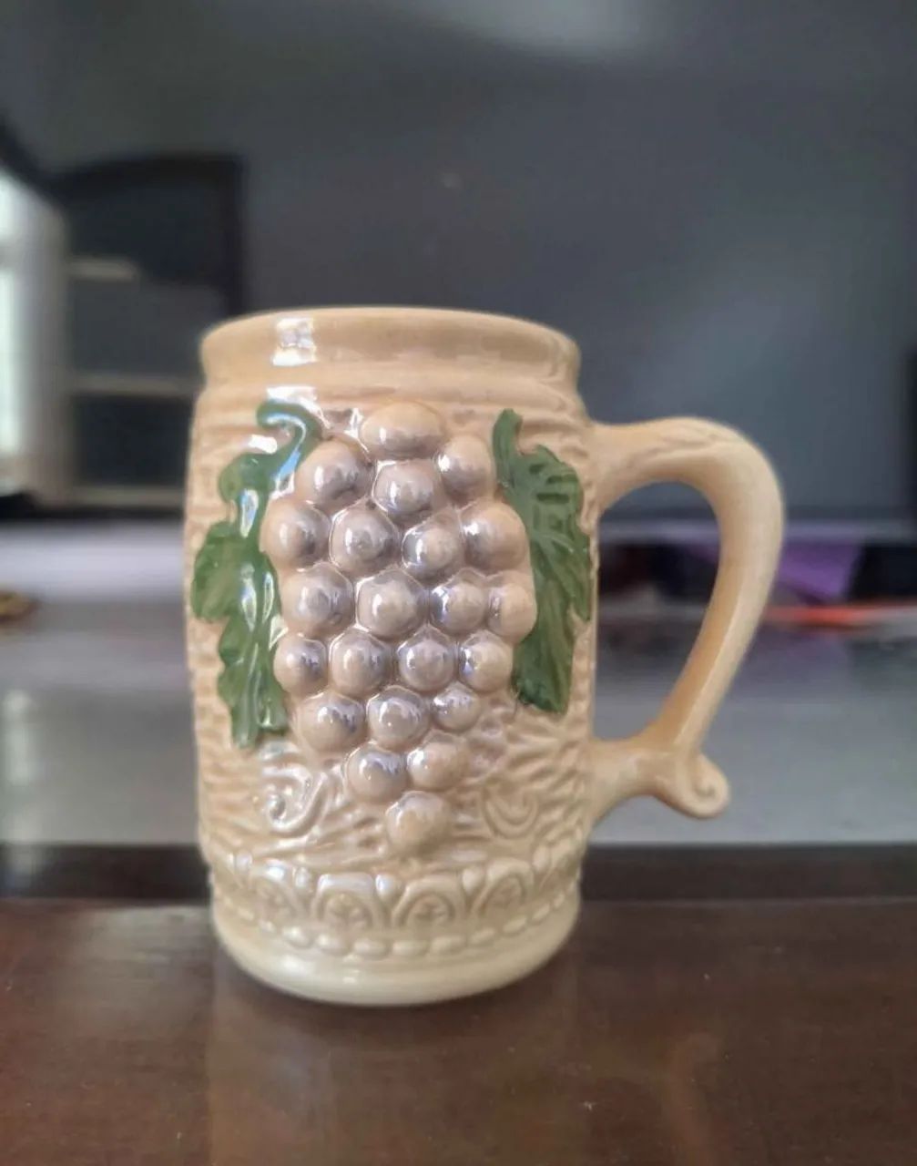 Caneca de chopp antiga vintage - Foto 2