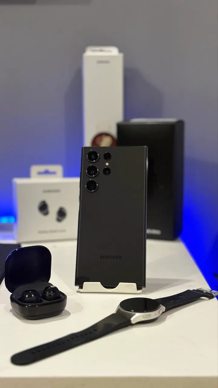 Kit Samsung - S23 Ultra, Watch 7 e Buds Core