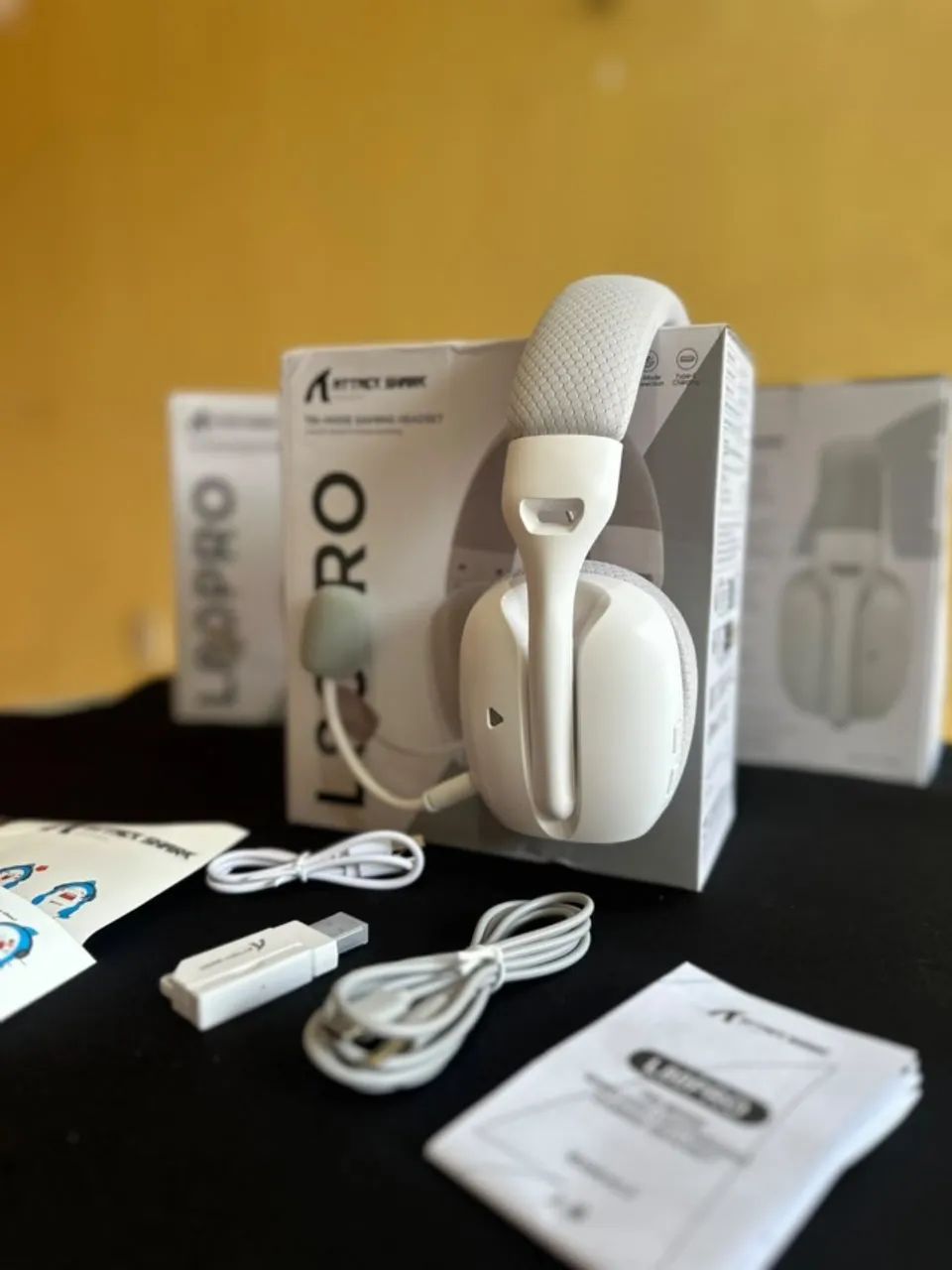 Headset L80Pro Attack shark - Foto 3