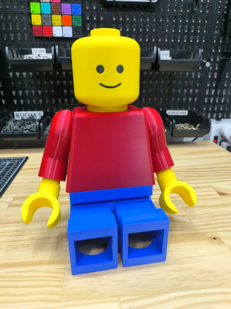 Boneco estilo lego 3D Gigante 30 cm - Foto 2