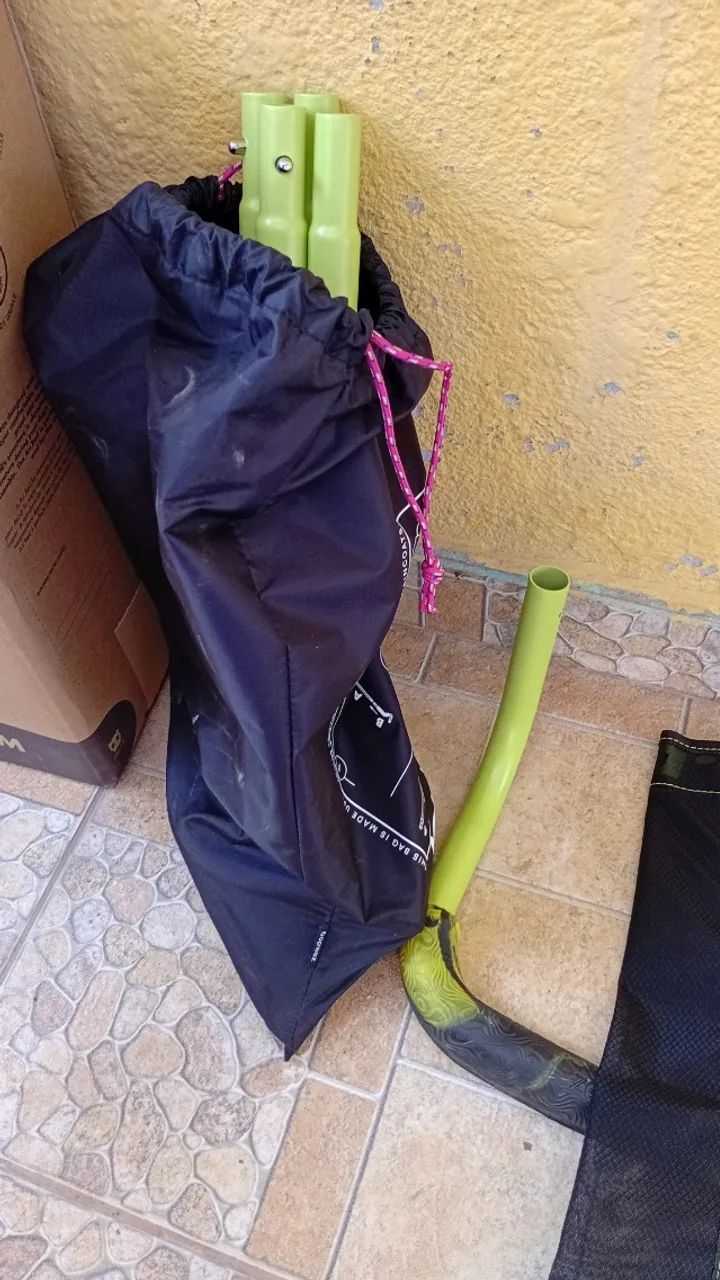 Cama Elevada Zee Dog Air Bed Preto P Cães Pequeno Porte Desenho Liso - Foto 3