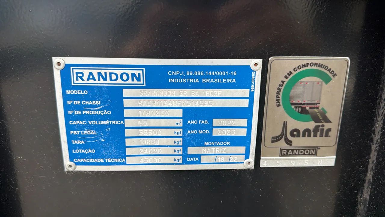 Caçamba 4 eixo Randon 2024  - Foto 5