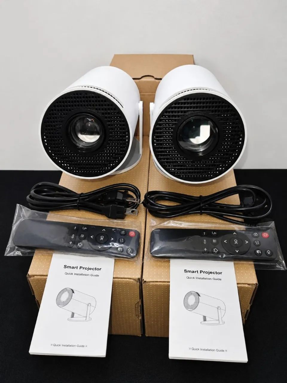 Projetor Smart de vídeo HDMI HY300/ Tela 150 polegadas, YouTube e Acessórios - Foto 4