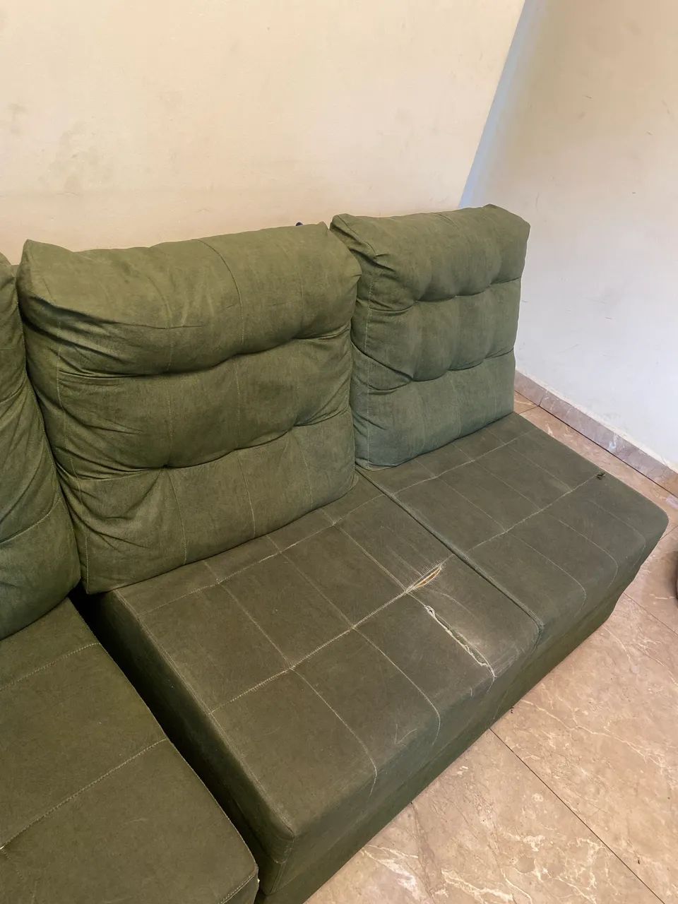 Sofá em L 6 lugares  - Foto 4