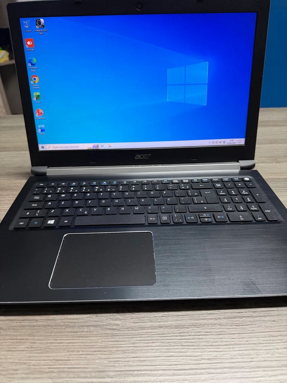 Notebook Acer core I7/12 GB/SSD 120/ Windows