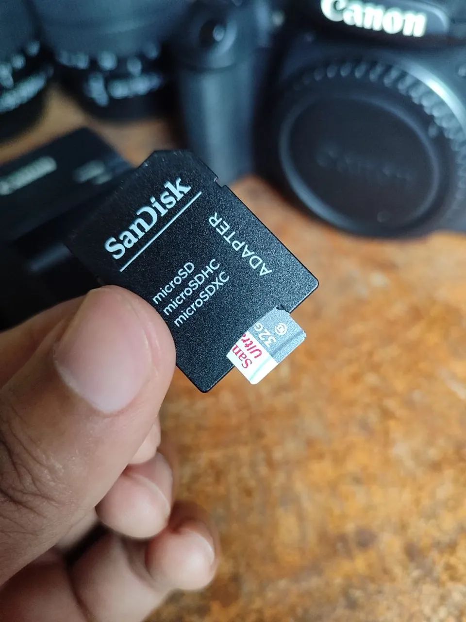 Câmera Cânon T5 + lente estabilizador 55-250mm / ACEITO TROCA - Foto 4