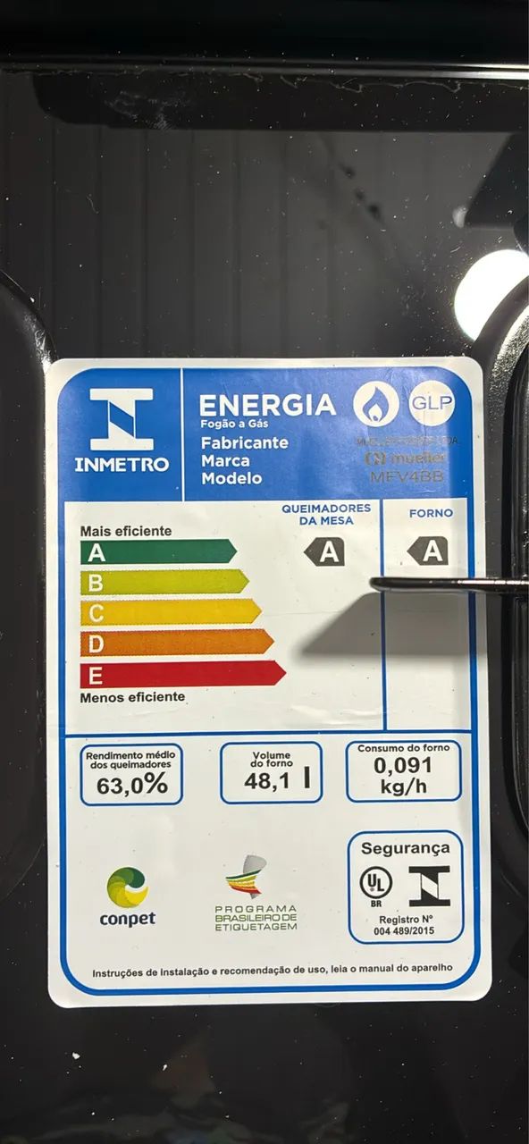 Fogão Mueller automático 5 bocas  - Foto 4