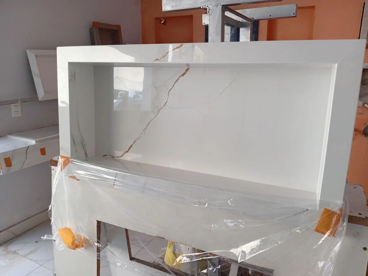 Nicho em porcelanato  de 80 cm  - Foto 2